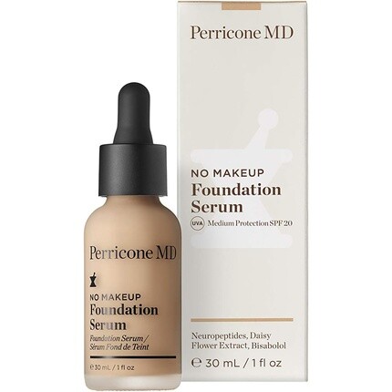 Perricone MD No Makeup Foundation Сыворотка широкого спектра действия SPF20 цвета слоновой кости