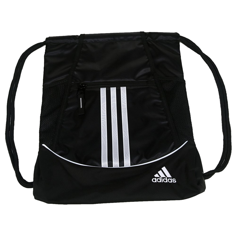Рюкзак Alliance II на шнурке Adidas, черный рюкзак на шнурке uniqlo черный