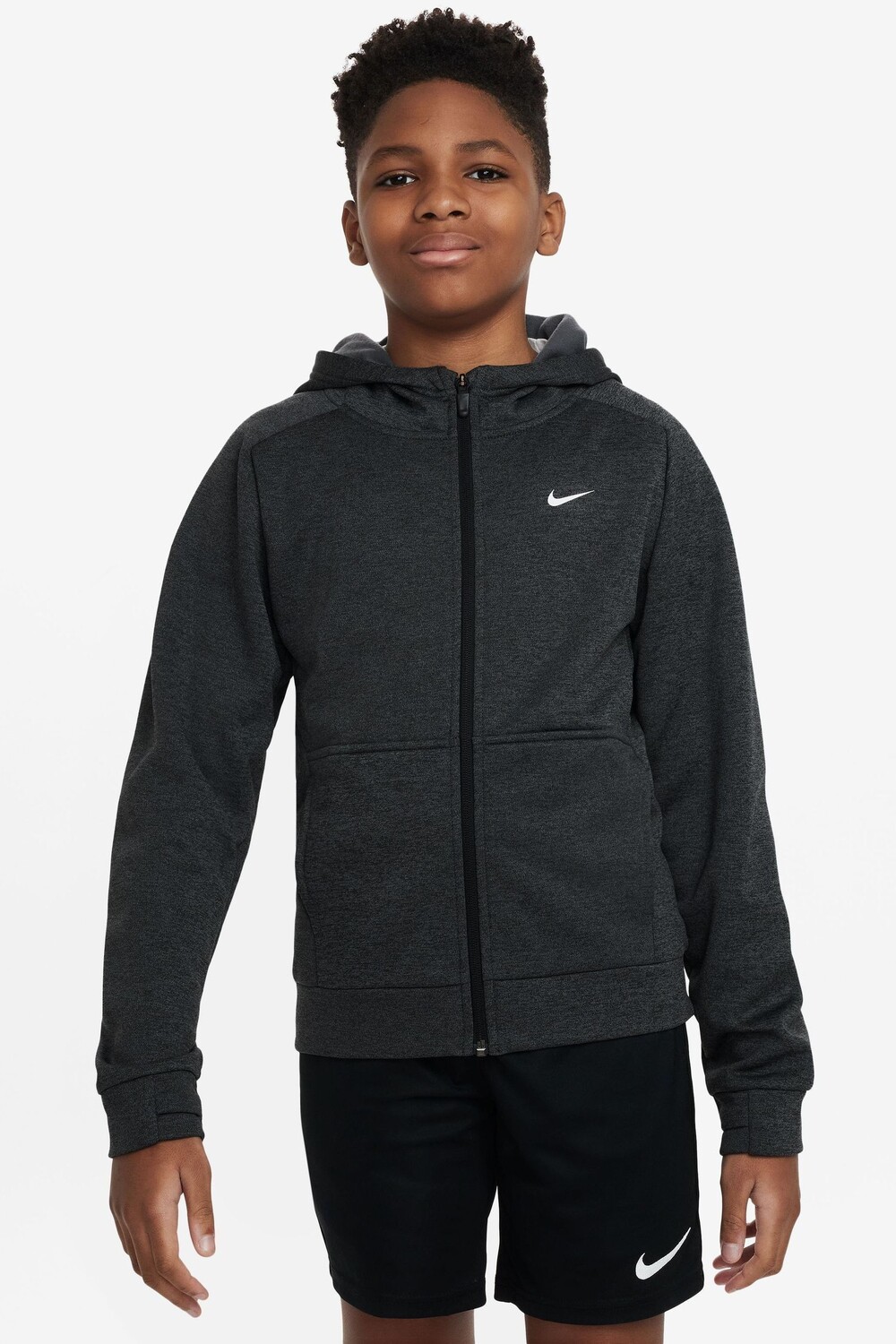 

Толстовка Therma-FIT с цветной застежкой-молнией Nike, черный