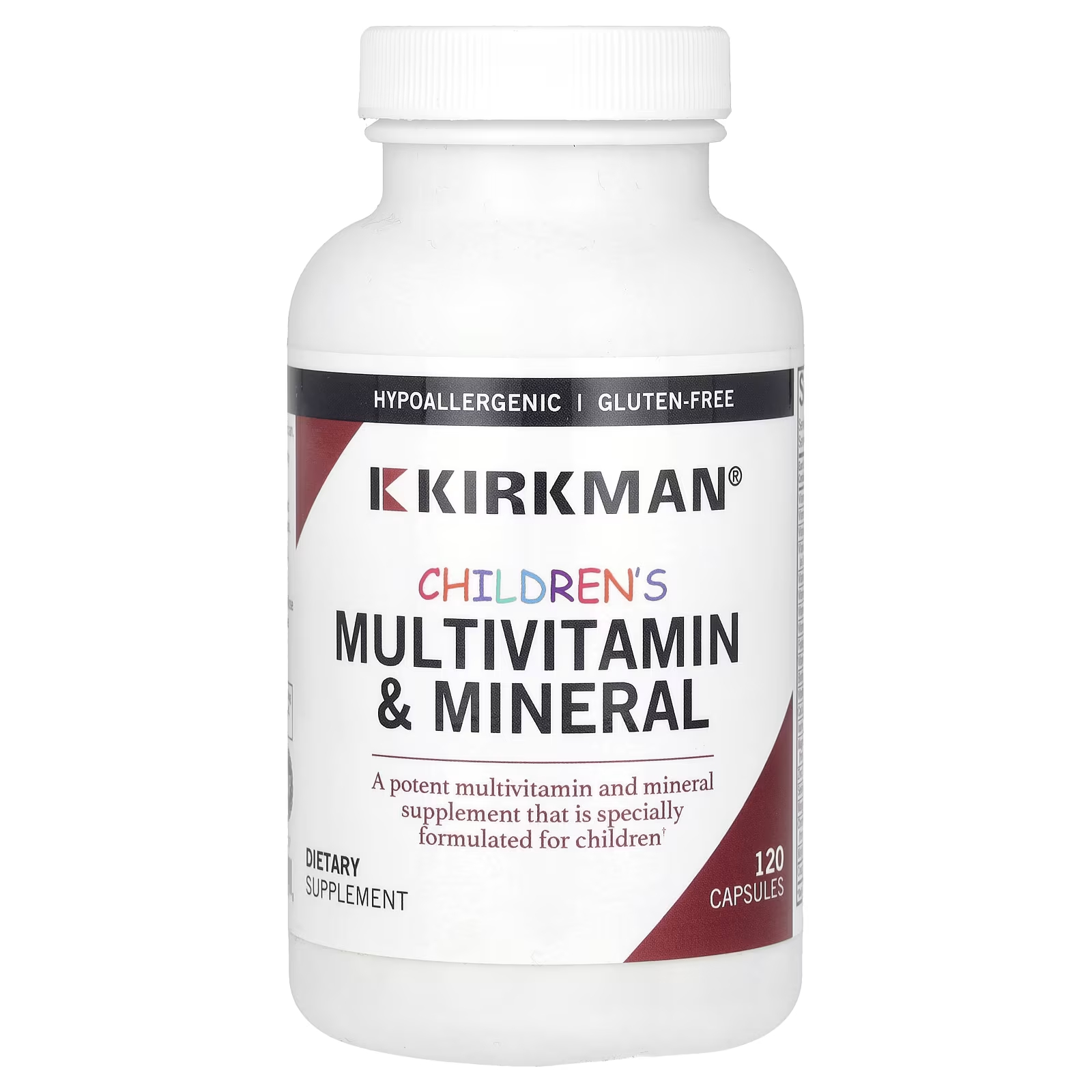 Мультивитамины и минералы детские Kirkman Labs, 120 капсул kirkman labs полный комплекс ферментов 120 капсул