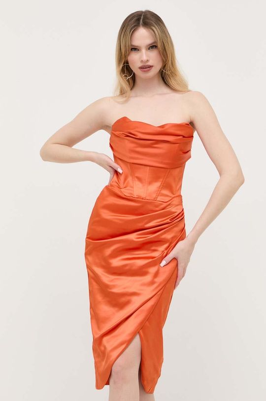 Платье Bardot, оранжевый