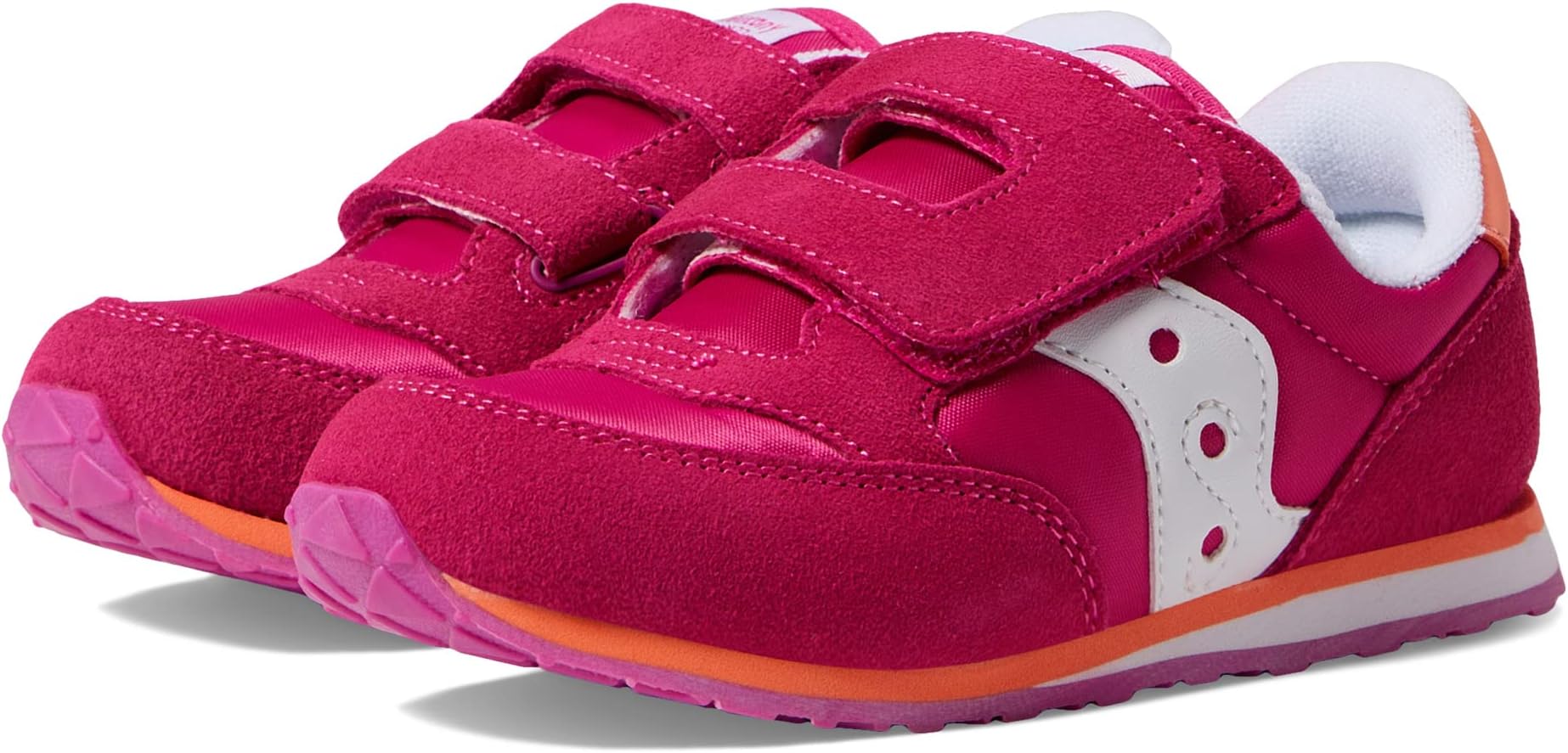 

Кроссовки Originals Jazz Hook & Loop Saucony Kids, цвет Fuchsia/Coral