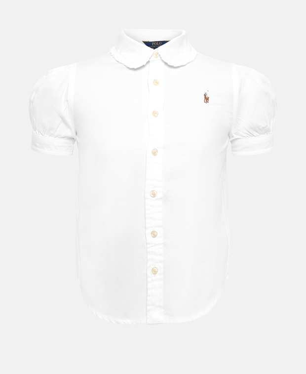 Рубашка-блузка , белый Polo Ralph Lauren