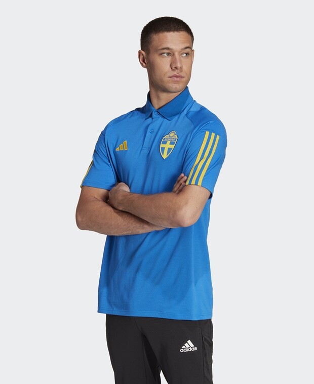 

Рубашка поло adidas Performance, синий