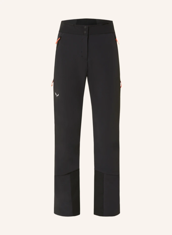 

Трекинговые брюки sella durastretch Salewa, черный