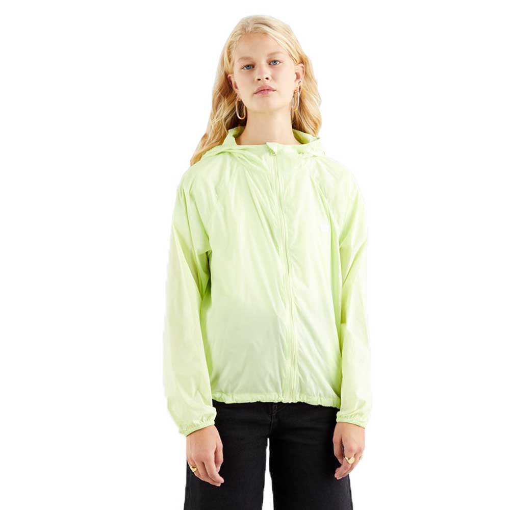 Куртка Levi´s Lina Trucker, зеленый куртка levi´s baby bubble wool trucker коричневый