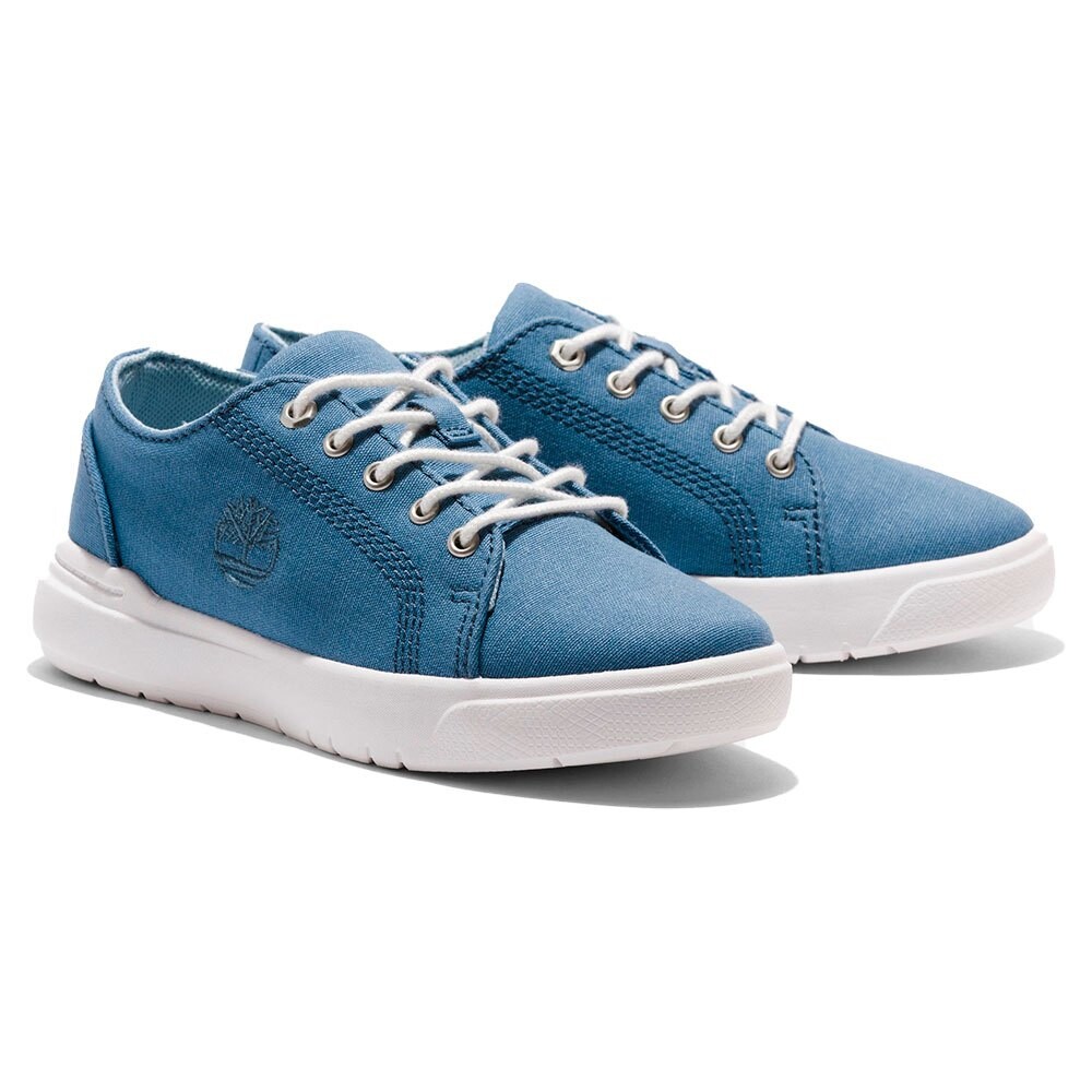 Кроссовки Timberland Seneca Bay Fabric Oxford Youth, синий кроссовки timberland seneca bay fabric oxford youth желтый