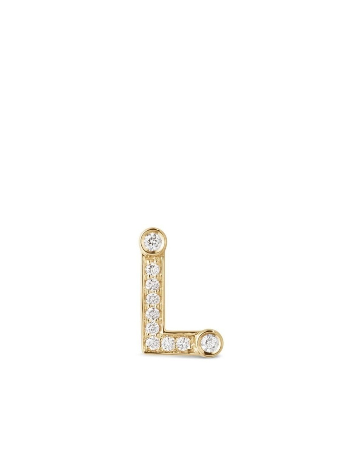 

Серьга-гвоздик Petite L из желтого золота Sophie Bille Brahe, золотой