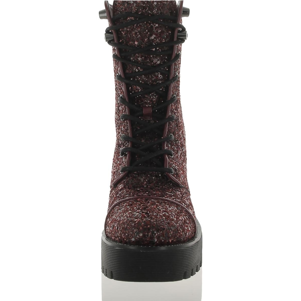 

Женские кожаные ботильоны на шнуровке Bryce MICHAEL Michael Kors, цвет Dark Berry