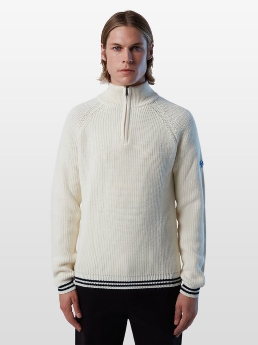 

Вязаный свитер North Sails, белый