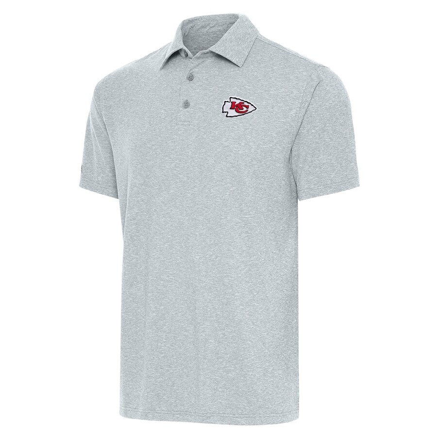 

Поло с коротким рукавом Antigua Kansas City Chiefs, серый