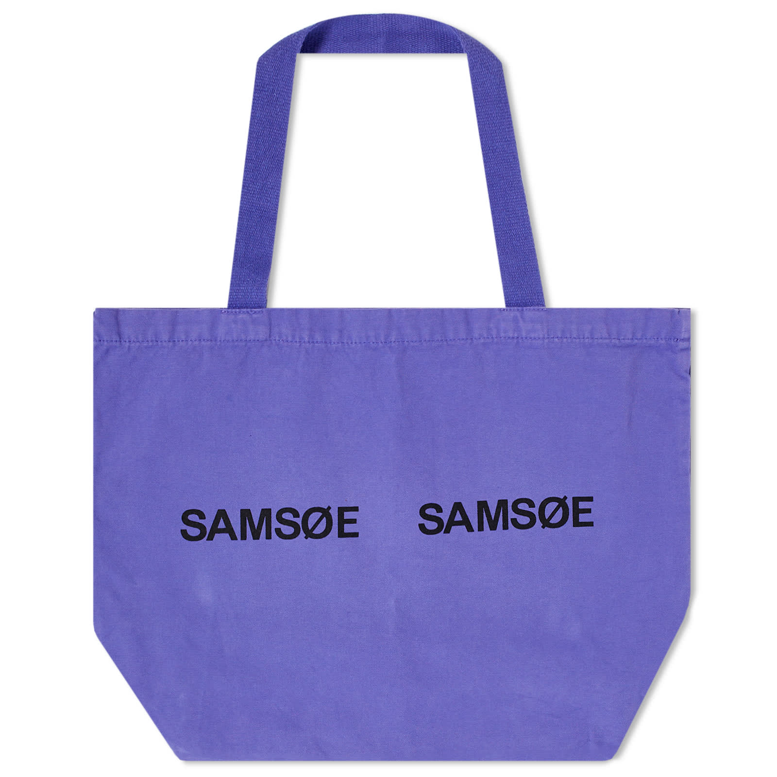 цена Сумка-шоппер Samsøe Samsøe Frinka Logo Shopper Bag, цвет Simply Purple