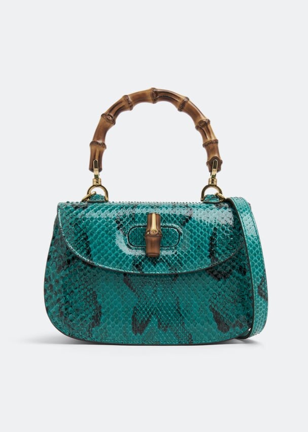 Сумка Gucci Bamboo 1947 Small, животный принт