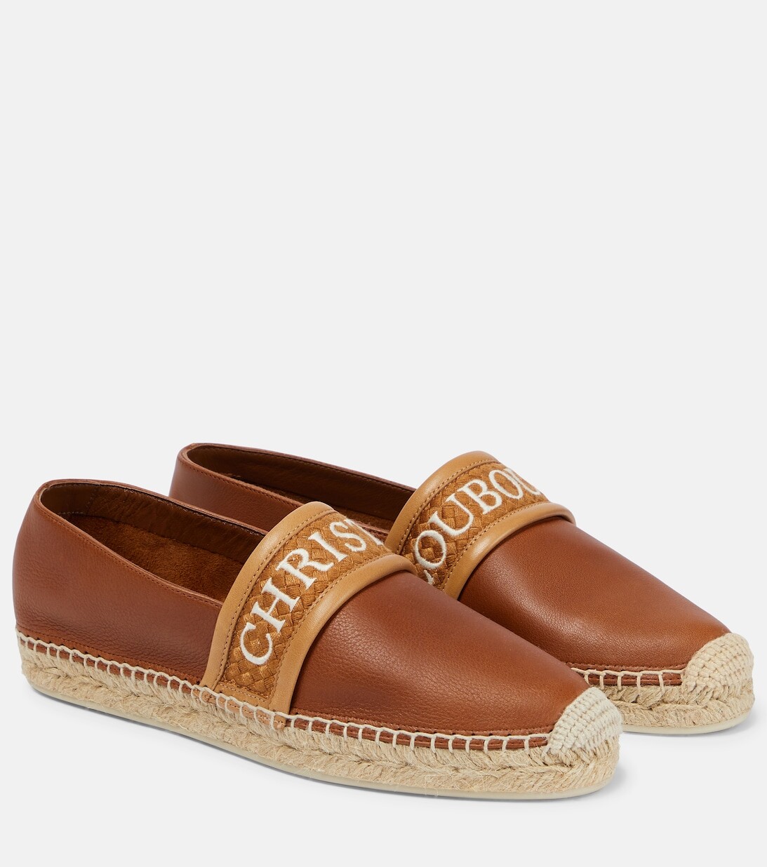 

Эспадрильи Nanoletta с логотипом Christian Louboutin, коричневый