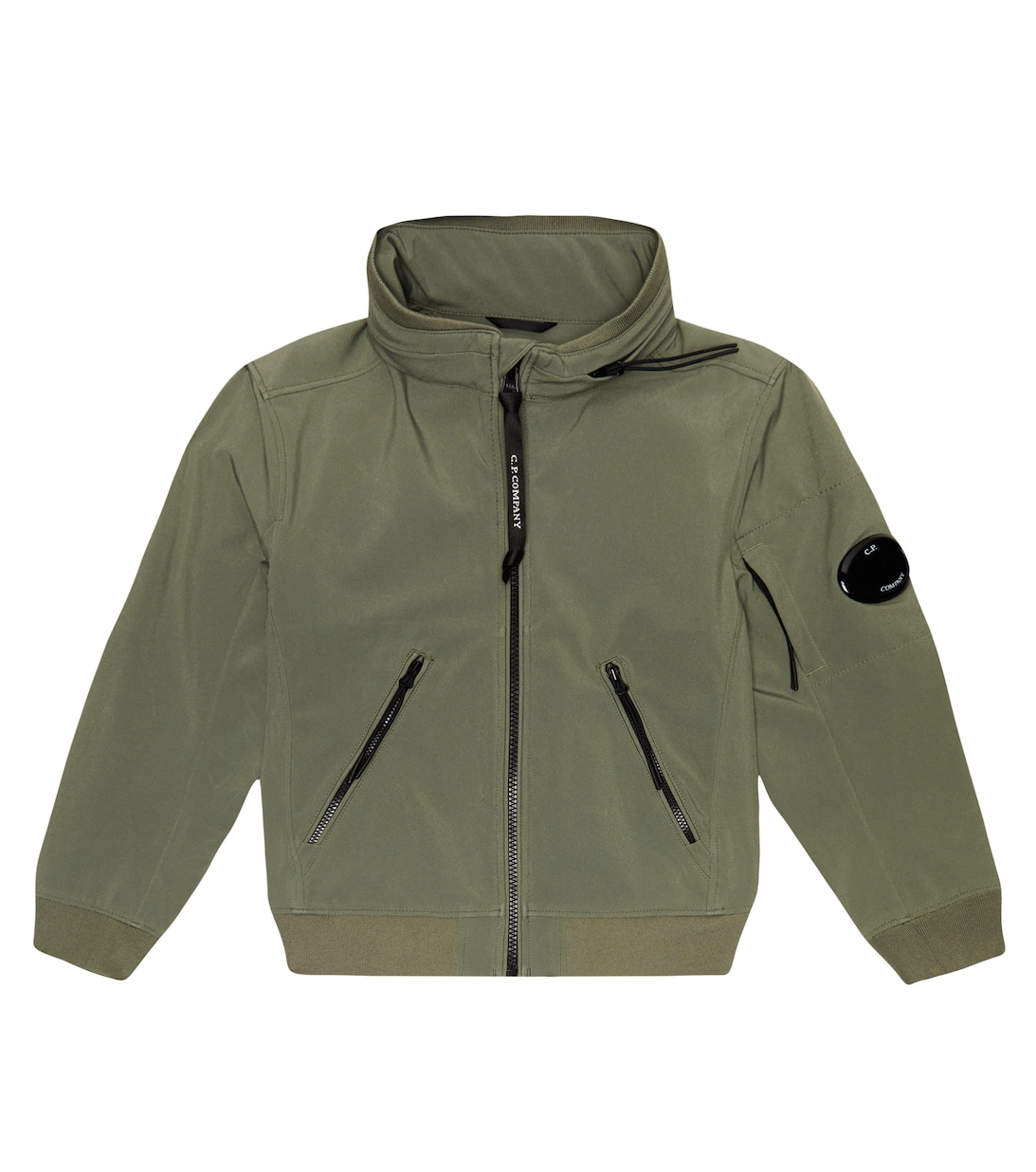 CP Shell-R куртка C.P. COMPANY KIDS, зеленый куртка бомбер chrome r c p company kids зеленый