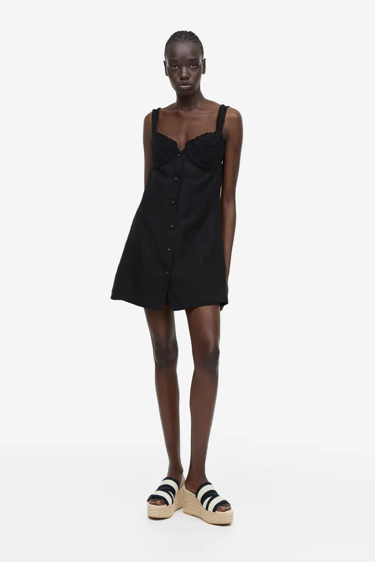 

Эспадрильи на узкой платформе H&M, черный