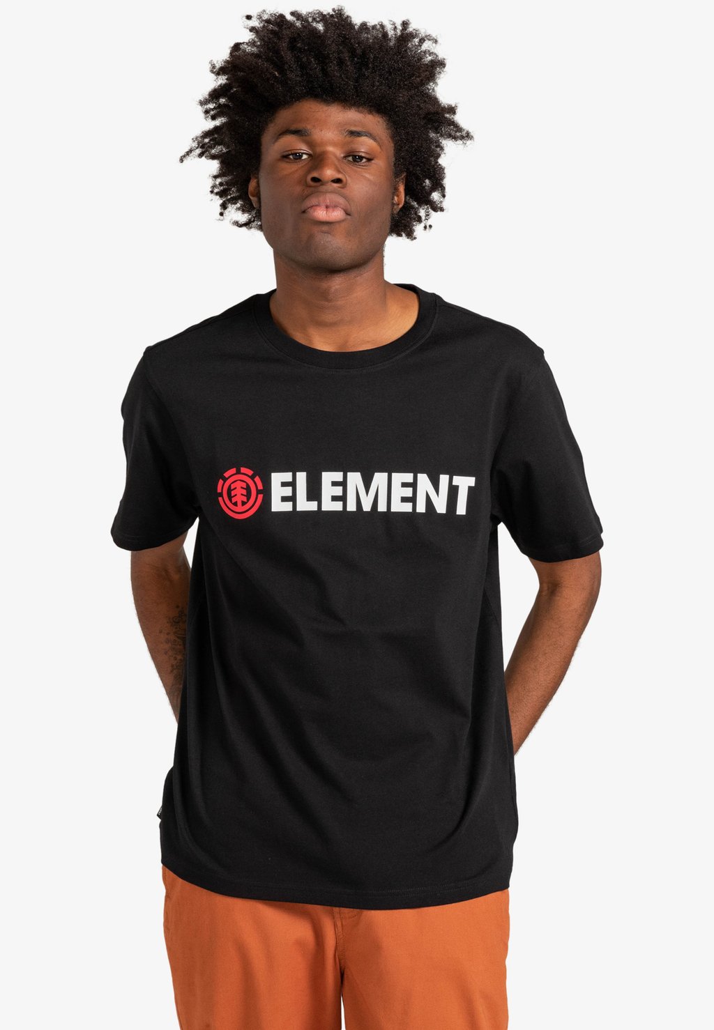 Футболка с принтом Element, черный