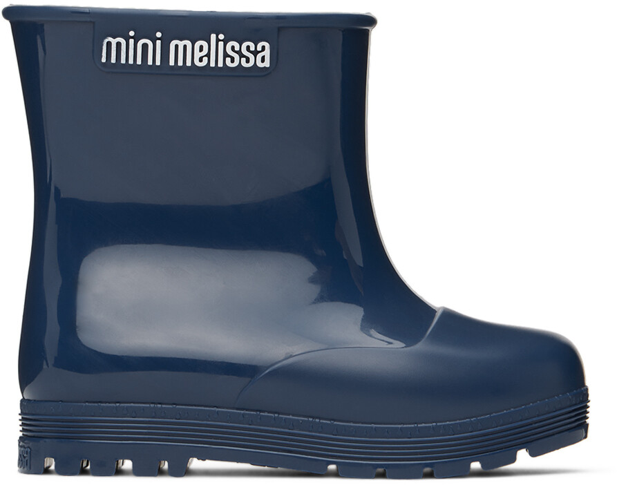 

Детские темно-синие мини-велли-сапоги Mini Melissa