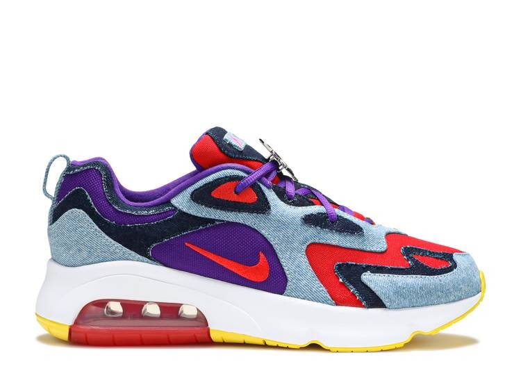 

Кроссовки Nike AIR MAX 200 SP 'VOLTAGE PURPLE', красный, Красный;фиолетовый