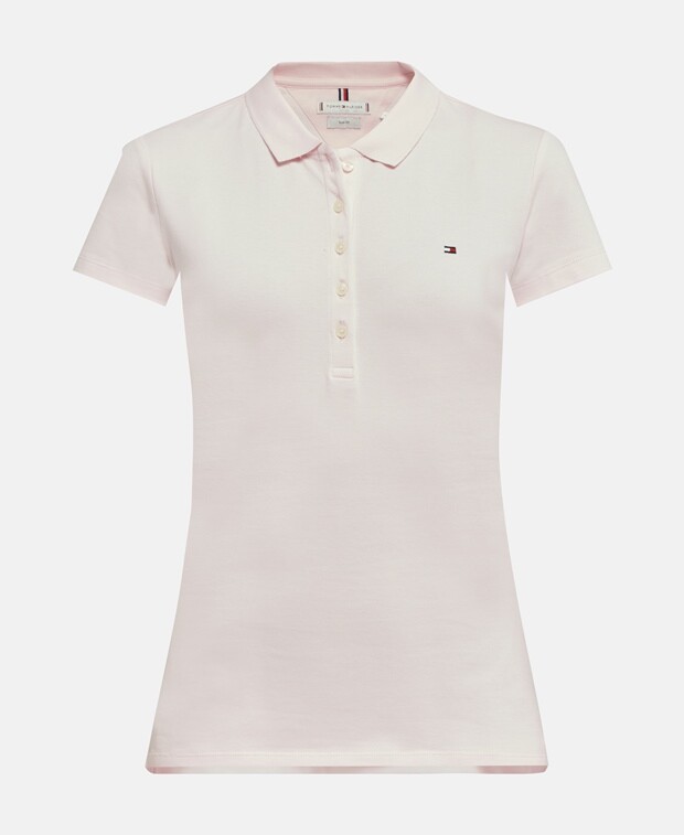

Рубашка-поло из пике Tommy Hilfiger, розовый