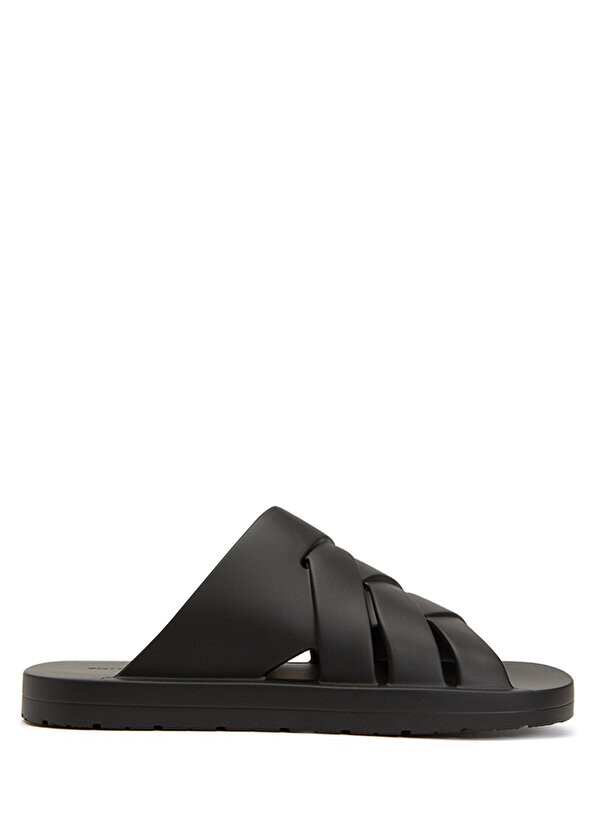

Черные мужские тапочки Bottega Veneta