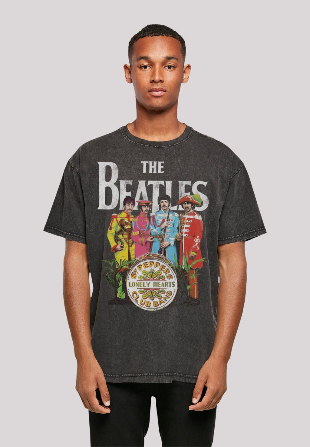 

Футболка с принтом THE BEATLES SGT PEPPER F4NT4STIC, цвет schwarz