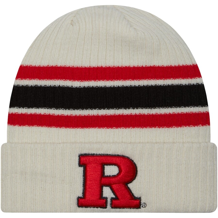 

Шапка New Era Rutgers Scarlet Knights, кремовый