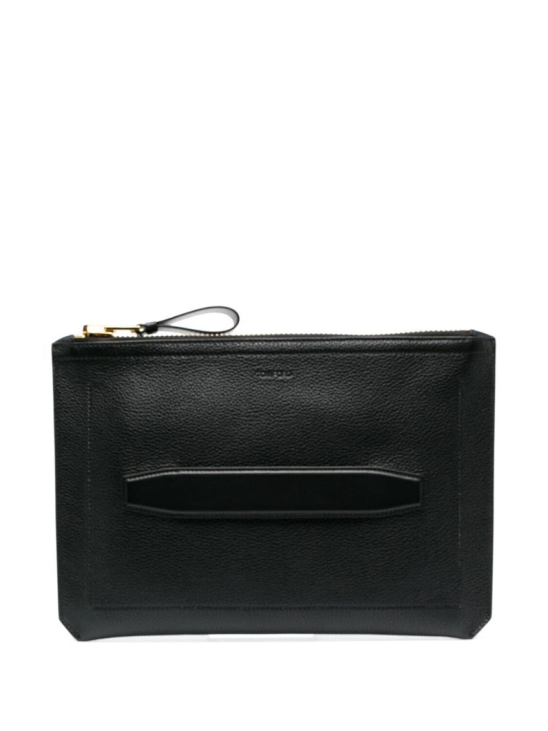 

TOM FORD клатч с тисненым логотипом, черный