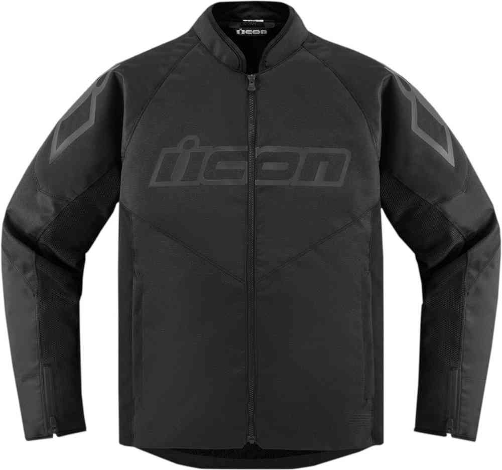 Мотоциклетная текстильная куртка Hooligan Icon, черный
