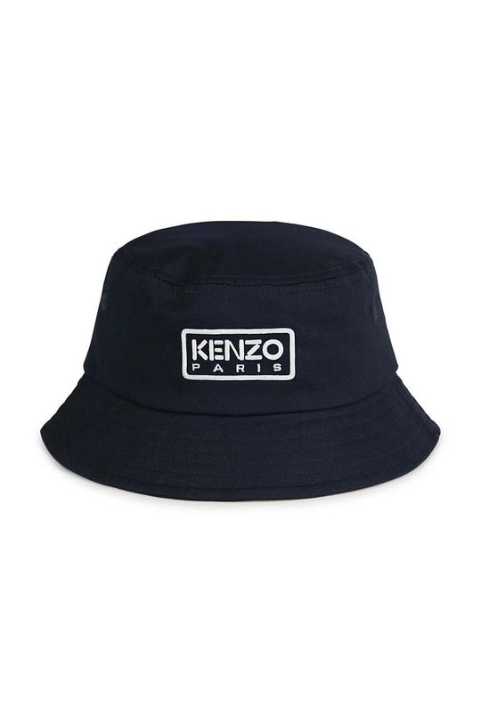 Kenzo kids Хлопковая детская шапочка, синий