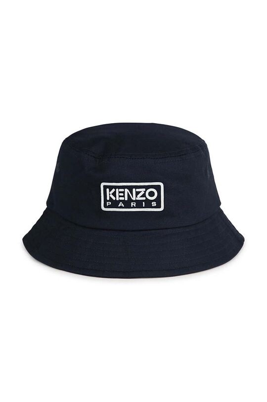 

Kenzo kids Хлопковая детская шапочка, синий