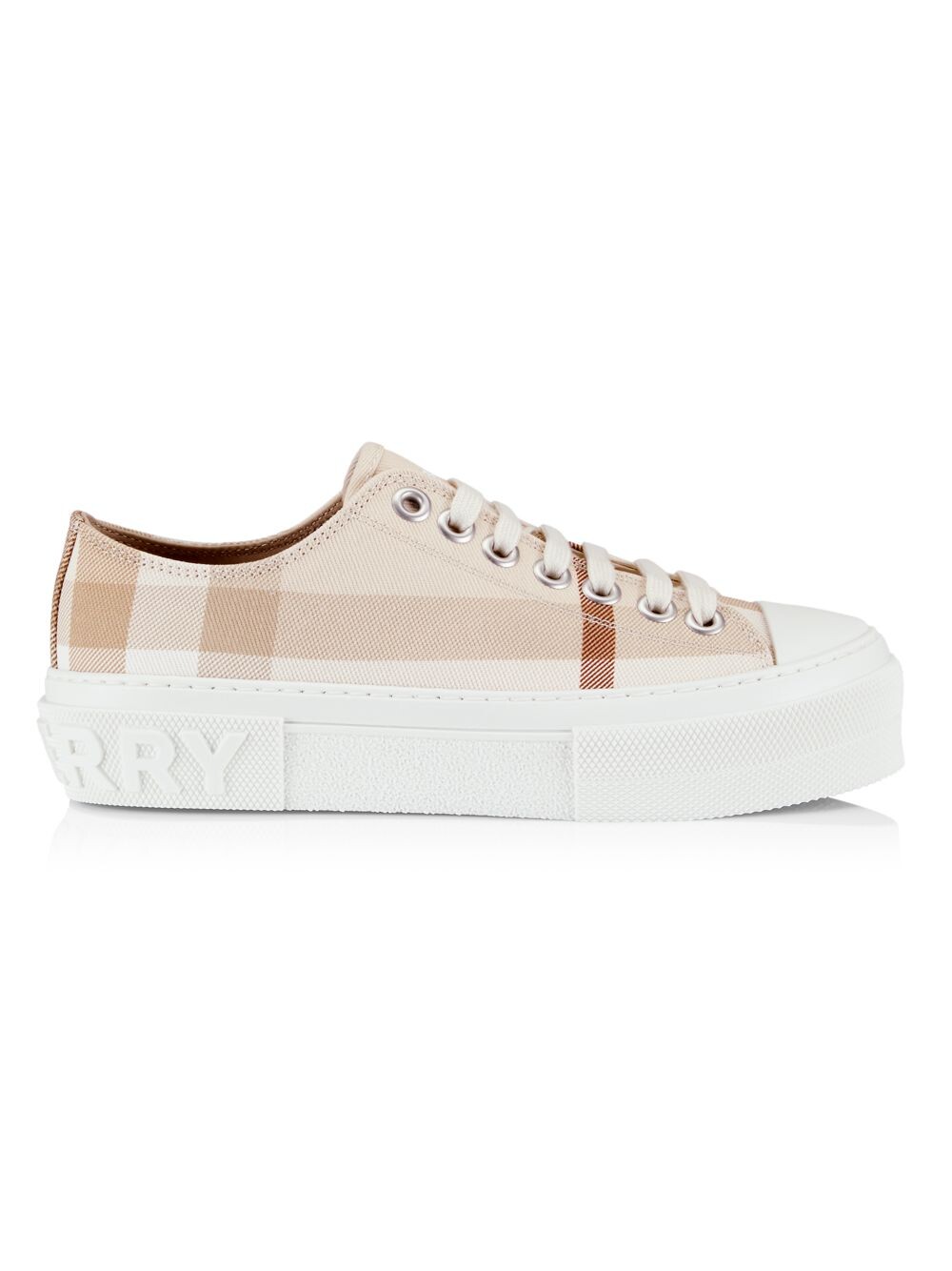 

Клетчатые низкие кеды Jack Burberry