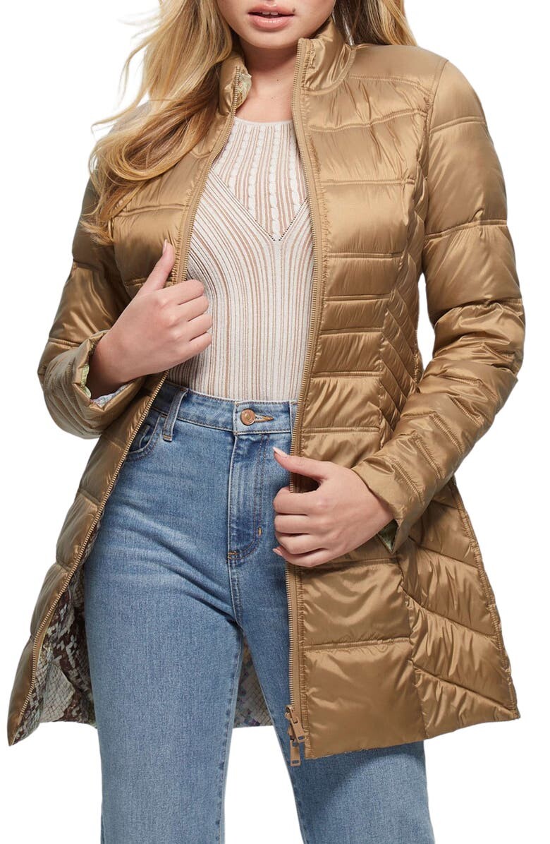 

Двустороннее стеганое пальто Joy GUESS