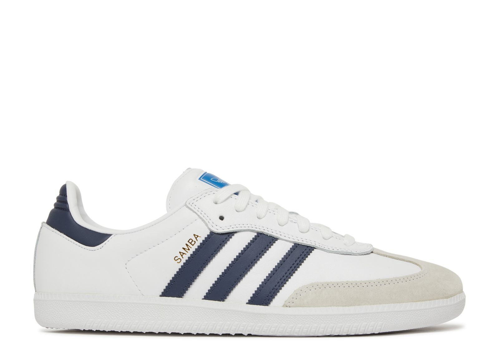 

Кроссовки adidas Samba Adv 'White Shadow Navy', белый