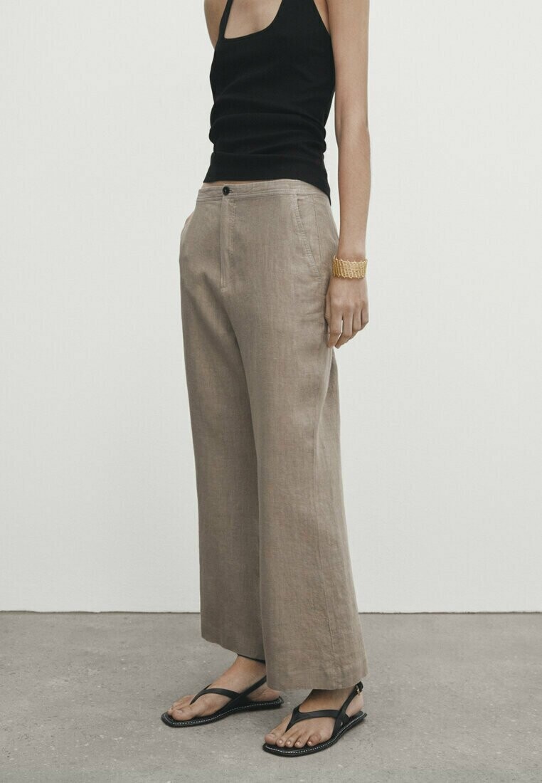 

Брюки Massimo Dutti, коричневый