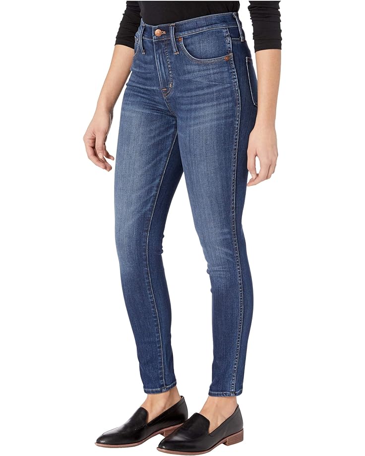 цена Джинсы Madewell 10 High-Rise Skinny Jeans in Danny Wash: TENCEL Denim Edition, цвет Danny