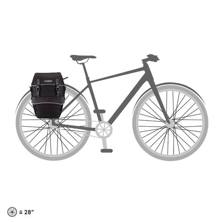 цена Корзины Bike-Packer Plus — пара Ortlieb, цвет Granite/Black