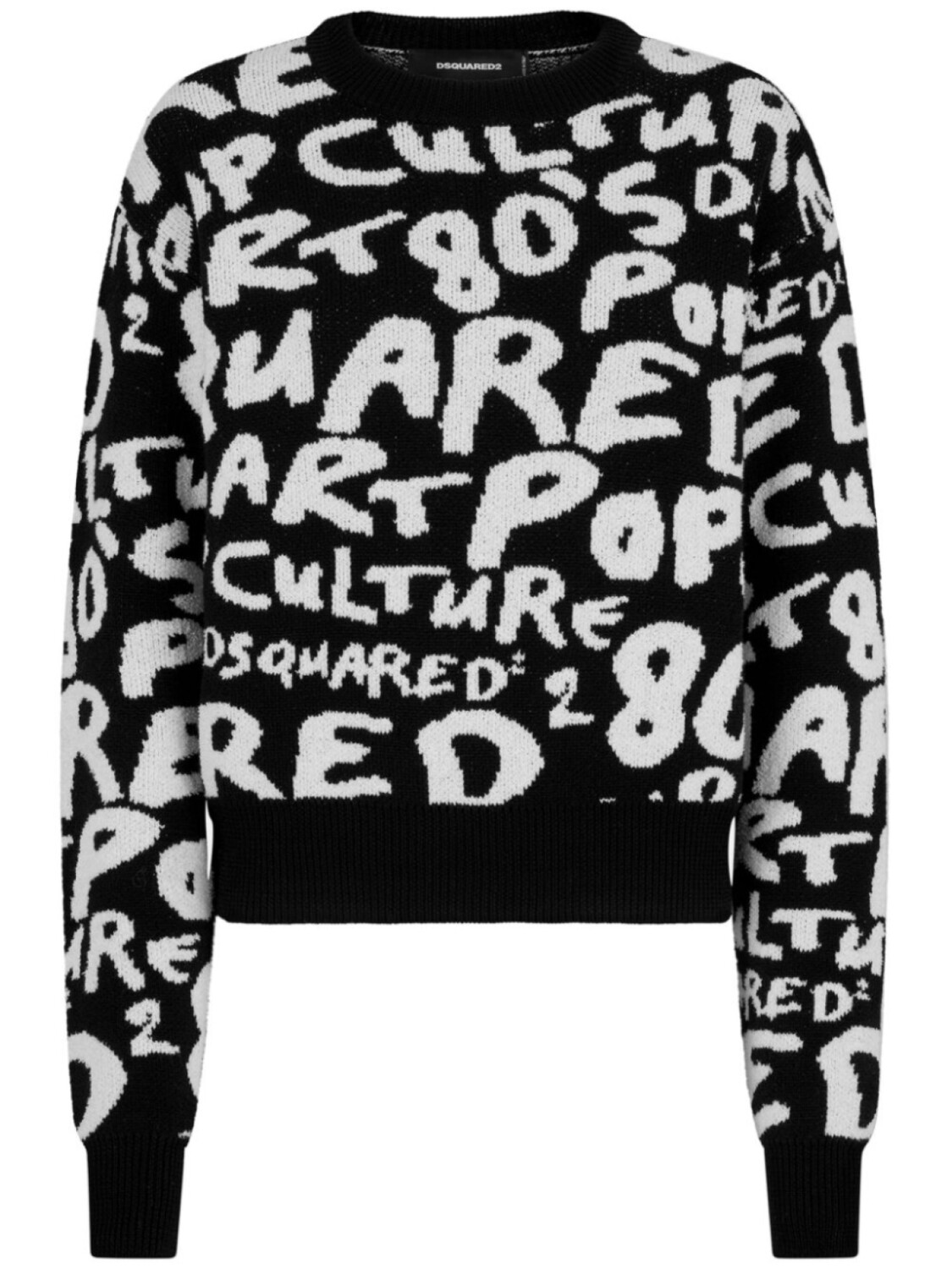 

Dsquared2 джемпер с логотипом, черный