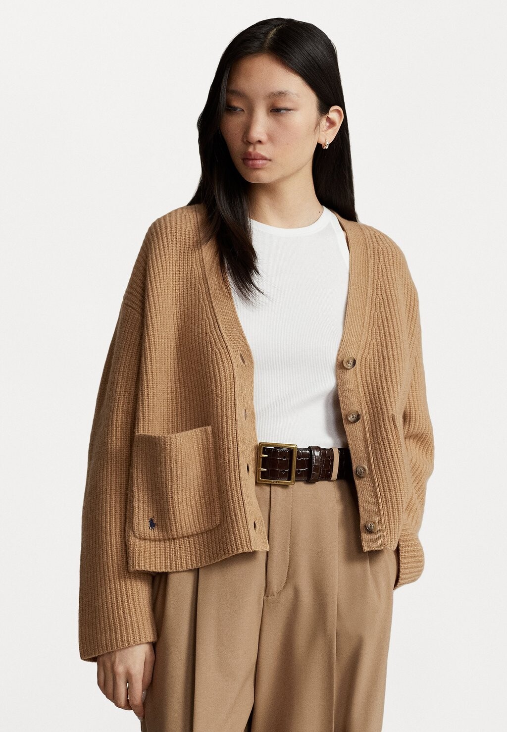 

Кардиган Polo Ralph Lauren, светло-коричневый