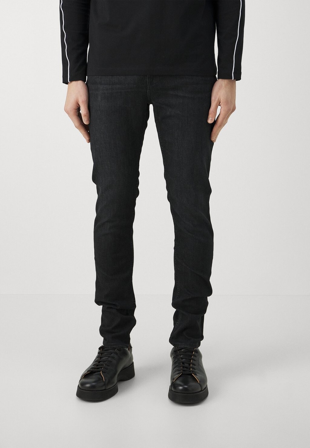 

Джинсы Tapered Fit SLIMMY LUXPERAGE 7 for all mankind, черный