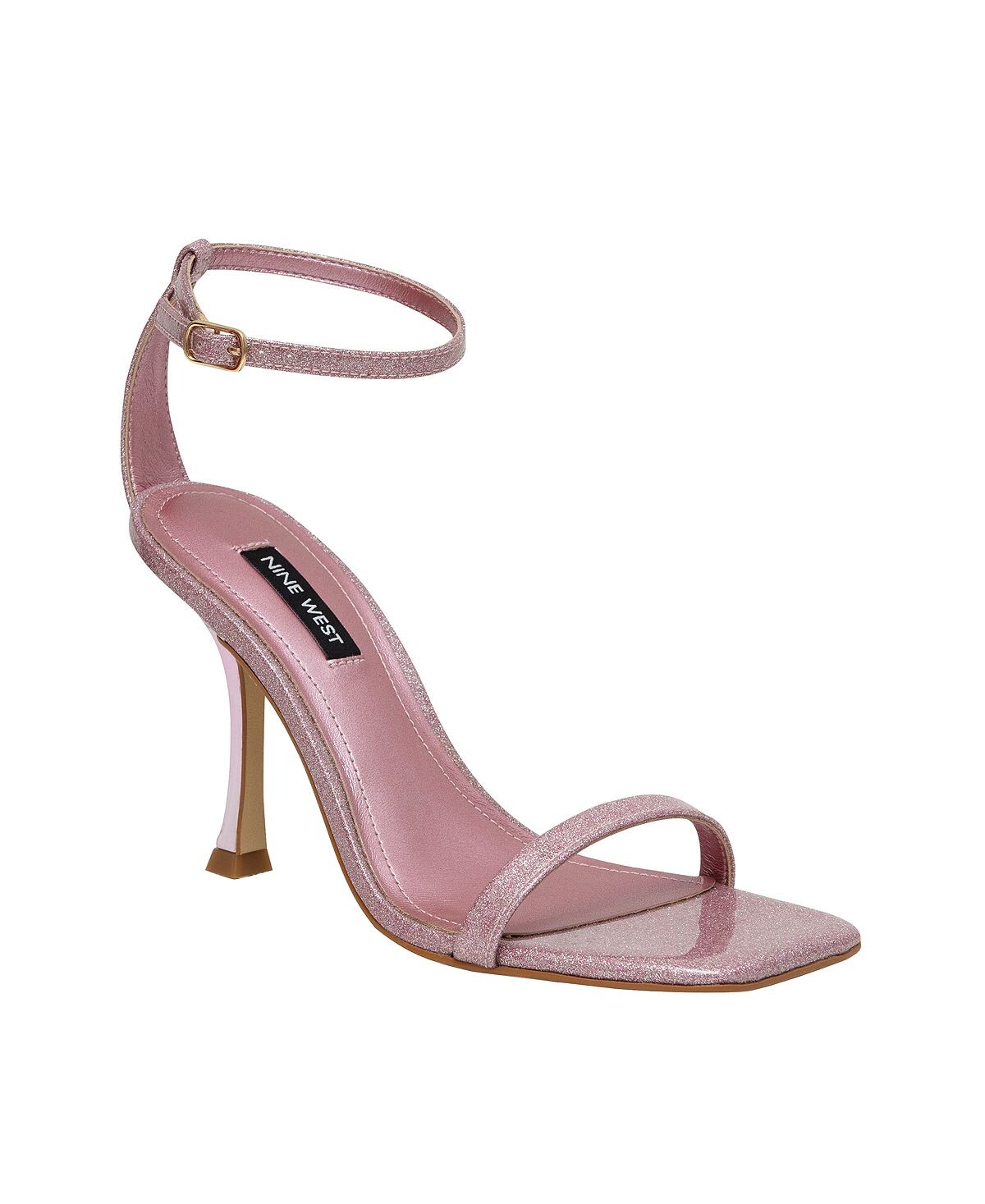 

Женские модельные босоножки Yess с квадратным носком на коническом каблуке Nine West, розовый
