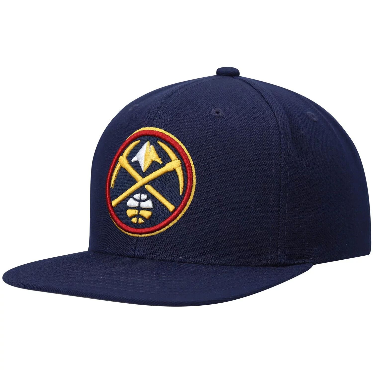 

Мужская темно-синяя кепка Mitchell & Ness Denver Nuggets Ground 2.0 Snapback