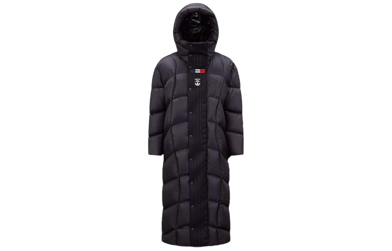 

Длинный пуховик Adidas Originals Oreiller из коллаборации с Adidas Moncler, черный
