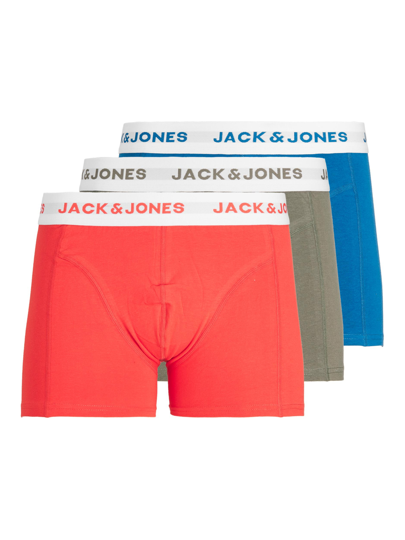 

Боксеры Jack & Jones 3 er Stück Pack s Set JACDANIEL, цвет Rot Blau