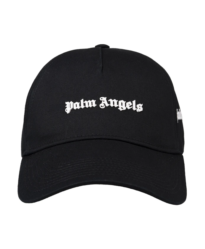 

Бейсболка с логотипом Palm Angels, черный