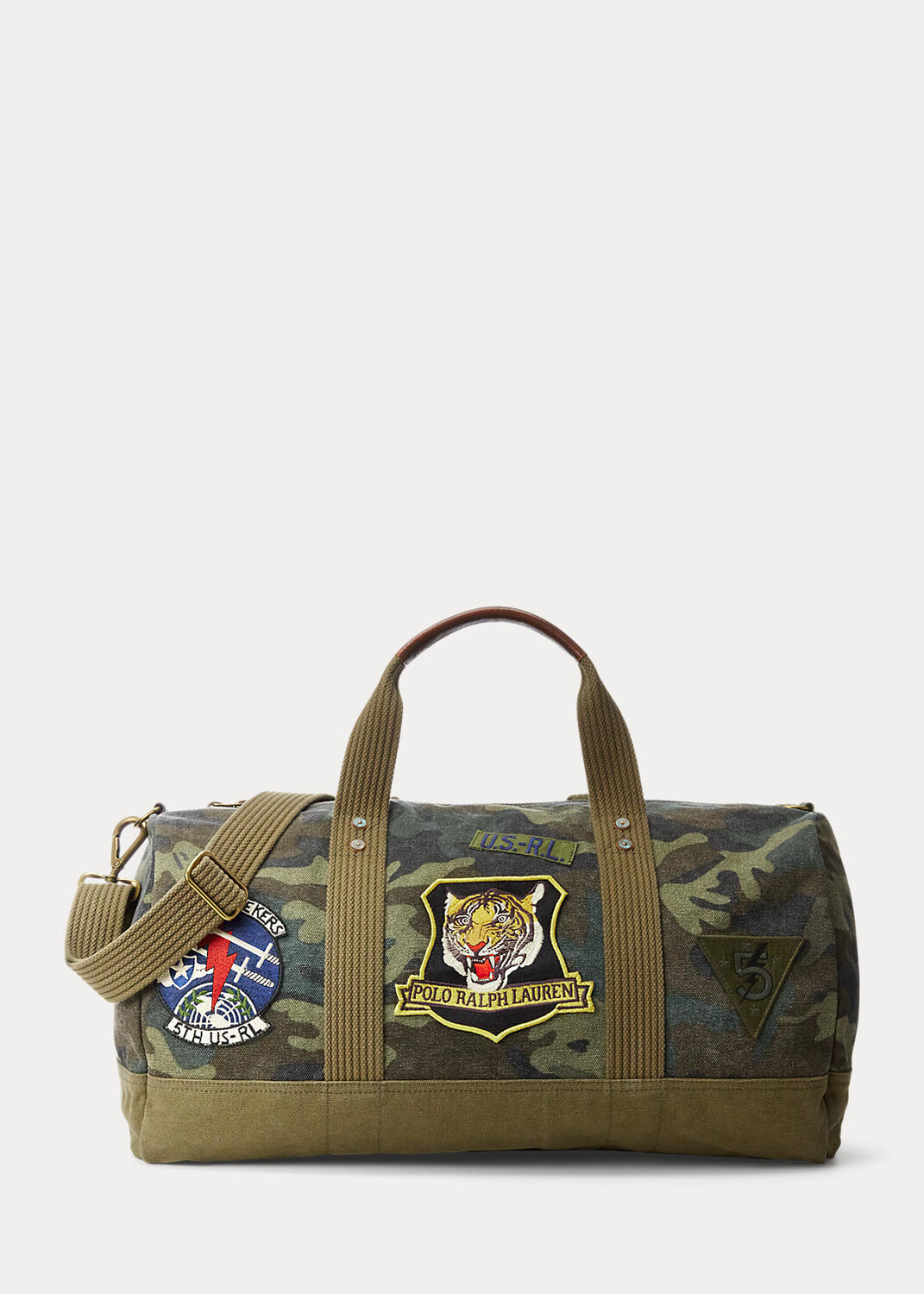 

Сумка из парусины с камуфляжным принтом Tiger-Patch