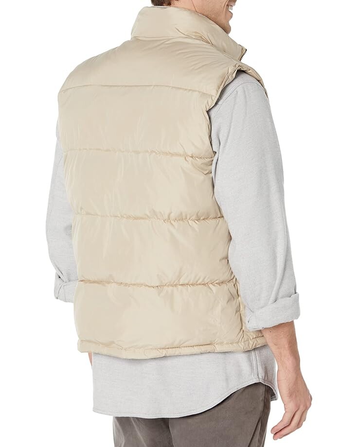 Утепленный жилет U.S. POLO ASSN. Signature Vest, цвет Thompson Khaki утепленный жилет u s polo assn cropped puffer vest цвет pastel lilac