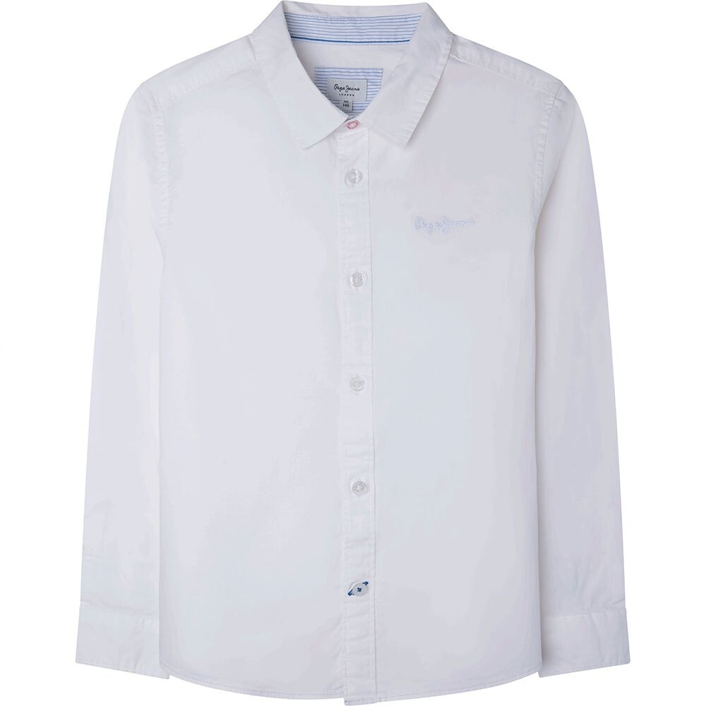 

Рубашка с длинным рукавом Pepe Jeans Noel Junior, белый