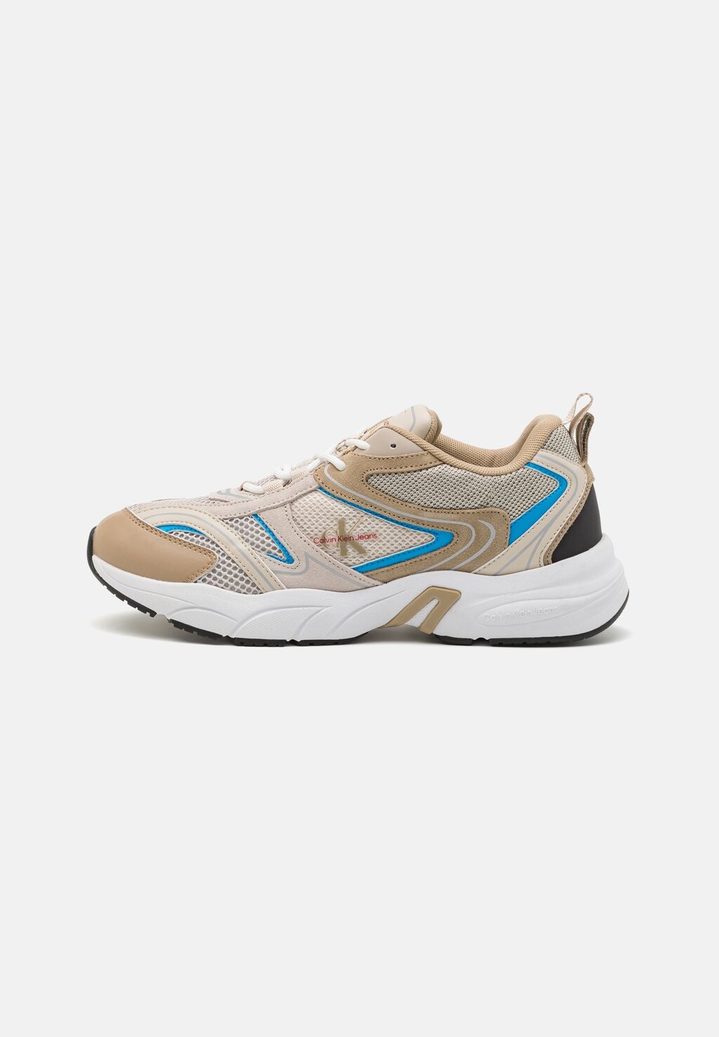 

Низкие кроссовки Retro Tennis Calvin Klein Jeans, цвет eggshell/travertine/malibu blue