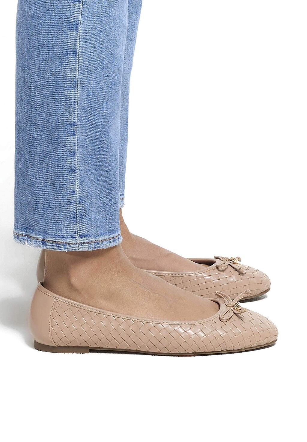 

Классические балетки River Island, цвет beige